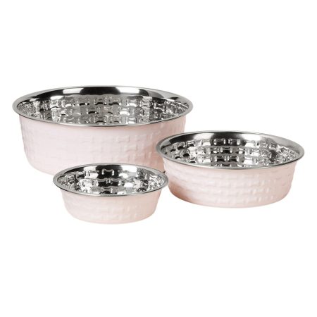 Rose Pink Stainless Steel Bowl