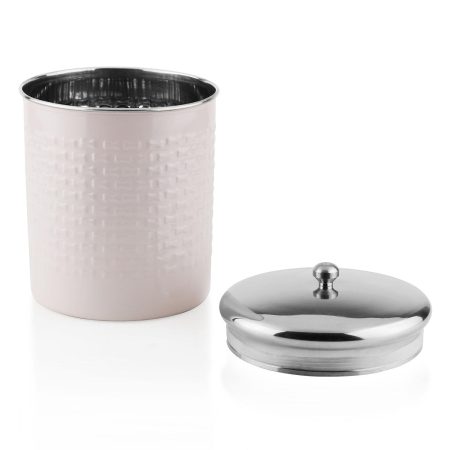 Rose Pink Stainless Treat Jar