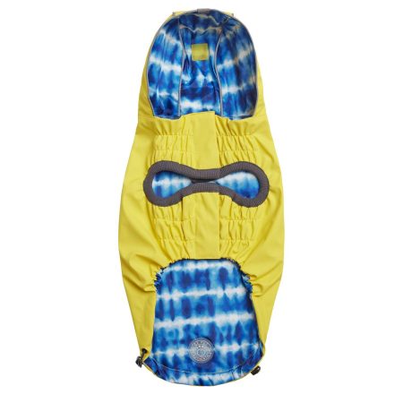 Reversible Elasto-Fit Yellow & Blue Raincoat