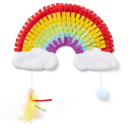 Rainbow Snuffle Cat Mat