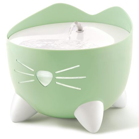 PIXI Green Cat Drinking Fountain