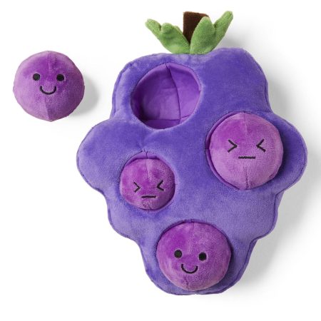 Grape Burrow Fruit Dog Toy