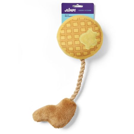 Chicken & Waffle Dog Toy