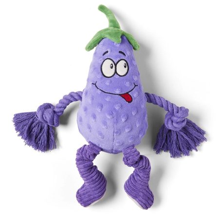 Egglplant Rope Dog Toy