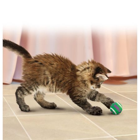 Active Tennis Balls With Bells Cat Toys