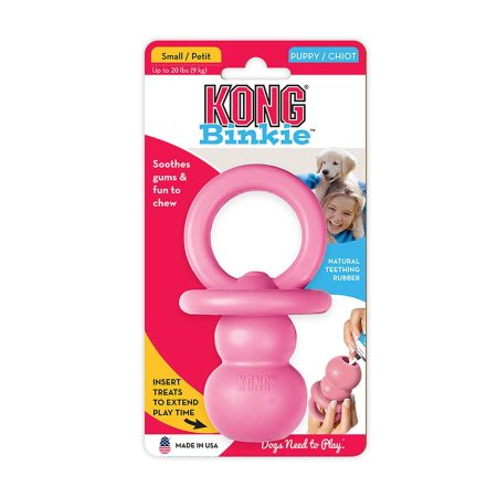 Puppy Binkie Assorted Colours Dog Toy