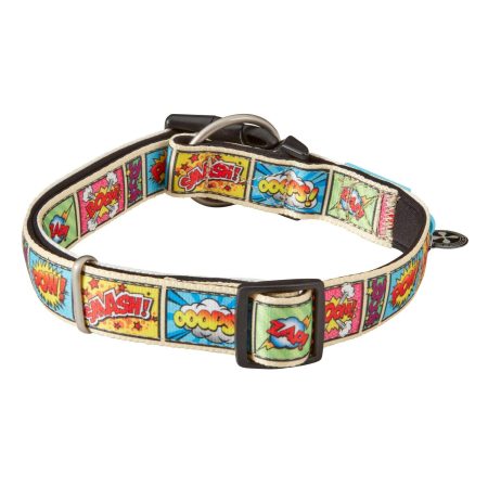 SMART ID Comic Dog Collar