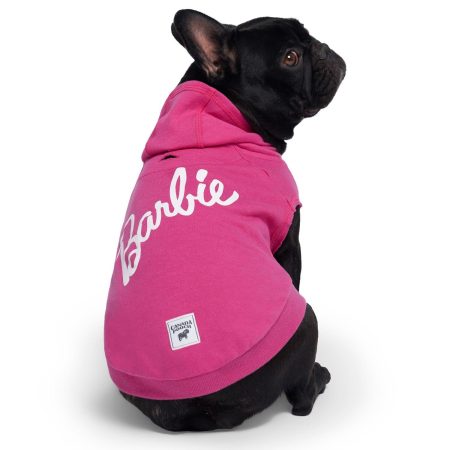 Barbie No Authority Pink Hoodie