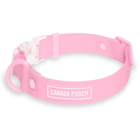 Barbie Waterproof Pink Dog Collar