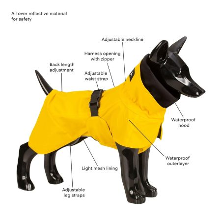 Visibility Yellow Raincoat