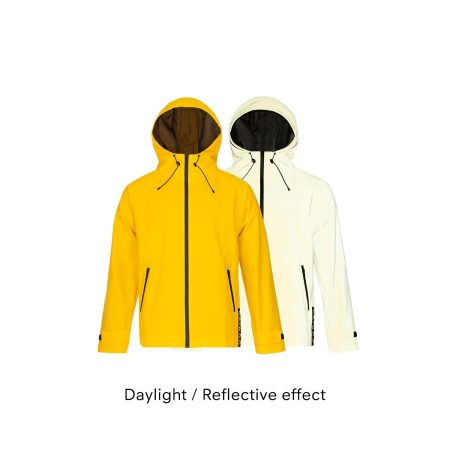 Visibility Yellow Raincoat Unisex for Humans