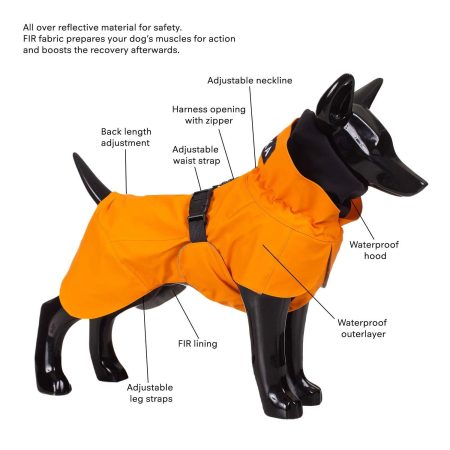 Recovery Orange Raincoat