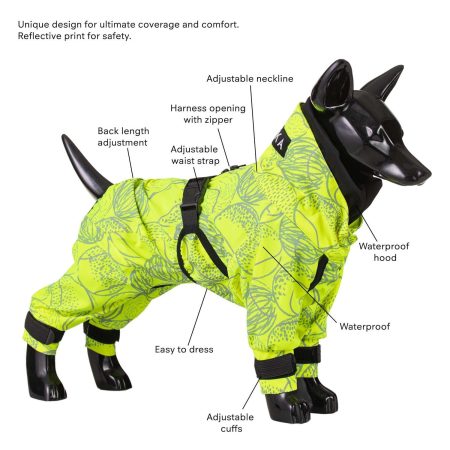 Neon Yellow Rain Suit