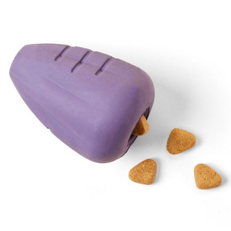 Smart Stuffablz Hide a Treat Purple Dog Toy