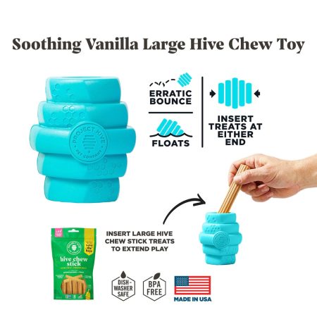 Hive Chew Vanilla Scented Dog Toy