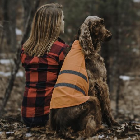 Reflective Safety Neon Orange Vest