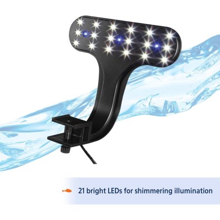 Freshwater Aquarium Clip-On LED Light