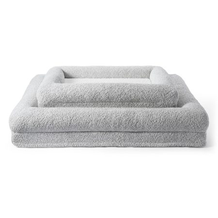 Orthopedic Lounger Grey Bed