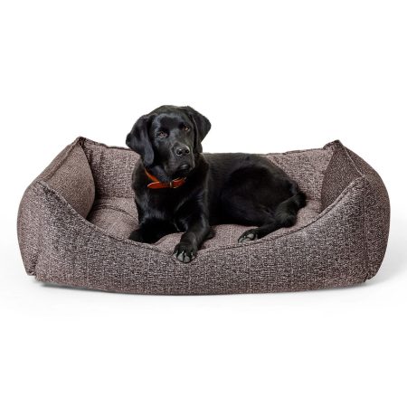 Orthopedic Lounger Charcoal Bed