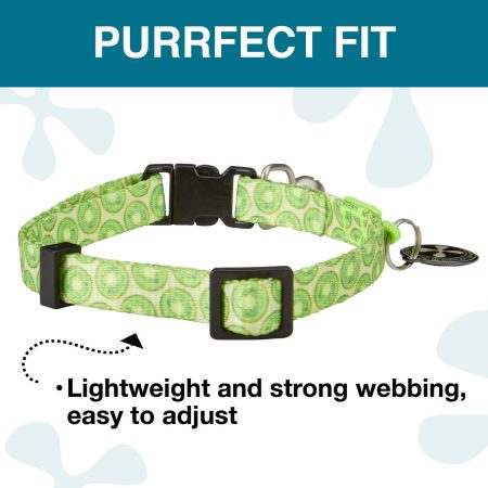 Smart ID Kiwi Cat Collar