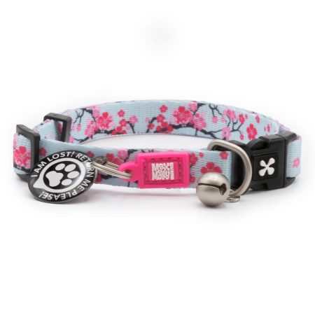 Smart ID Cherry Bloom Cat Collar