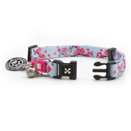 Smart ID Cherry Bloom Cat Collar