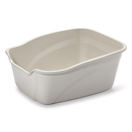 High Side Beige Litter Pan