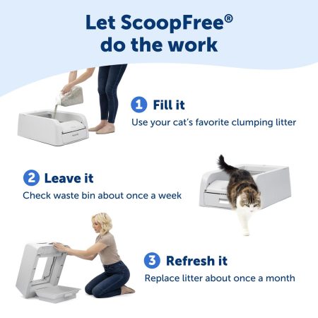 ScoopFree Clumping Self-Cleaning Litter Box