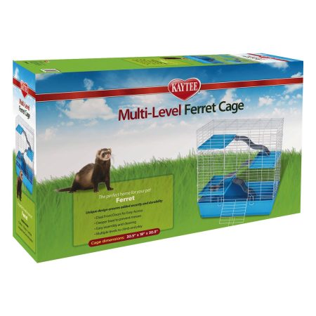 Multi-Level Ferret Cage