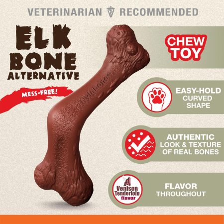 Power Chew Venison Tenderloin Flavour Elk Bone Dog Toy