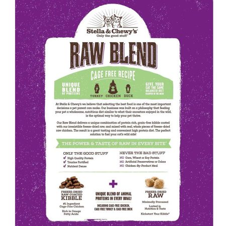 Raw Blend Cage Free Poultry Recipe Cat Food