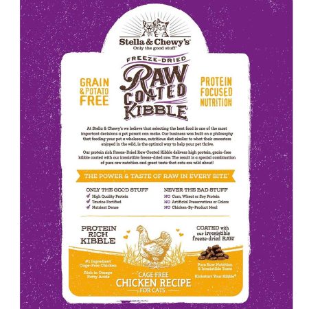 Raw Coated Cage Free Chicken Recipe Cat Food