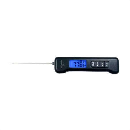 Accutemp Pro Digital Instant Read Cooking/Meat Thermometer with Backlight Display, Black/Grey