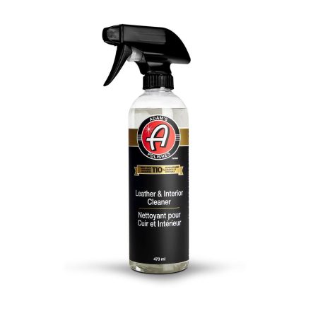 Adams Polishes Leather & Interior Car Cleaner Spray, 473-ml