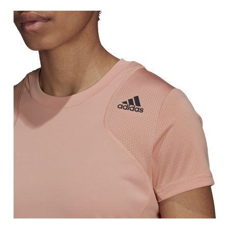 adidas Women's Club Tennis Crewneck T Shirt, Slim Fit