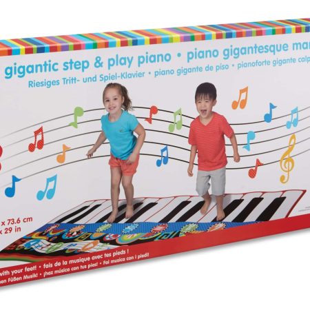 Alex Pretend Gigantic Step & Play Piano, record and playback capabilities, 71" x 29"  Age 3+