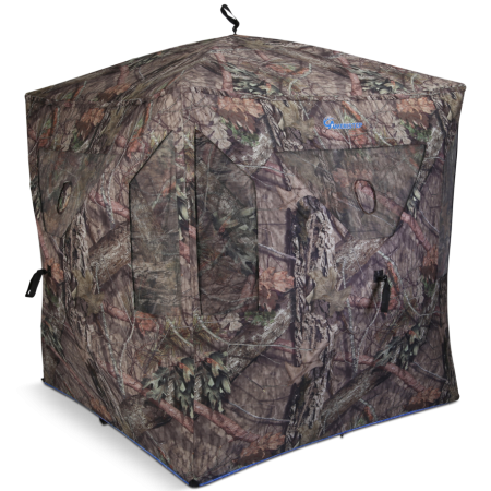 AmeristeP Element Portable 3-Person Hunting Blind Camouflage Tent, 75 x 75 x 67-in