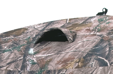 AmeristeP Element Portable 3-Person Hunting Blind Camouflage Tent, 75 x 75 x 67-in