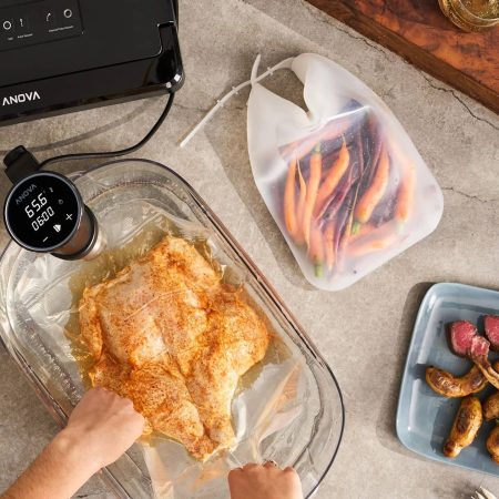 Anova Culinary Precision® Cooker Wi-Fi Enabled Sous Vide, Black