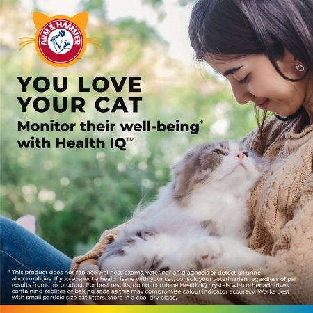 Arm & Hammer Health IQ™ Cat Litter Topper with Colour Changing Health Indicators, 184-g