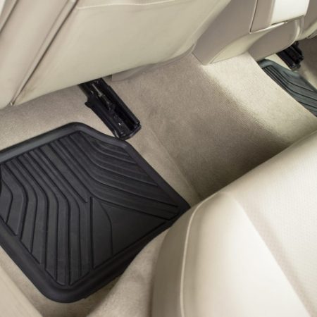 Armor All All-Season Car Floor Mats, Black, 4-pk