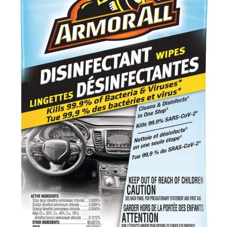 Armor All Disinfectant Wipes, 50-ct