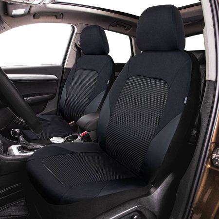 AutoTrends Embossed Neoprene Seat Cover Kit