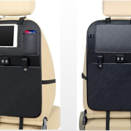 AutoTrends Luxury Backseat Organizer with USB Port