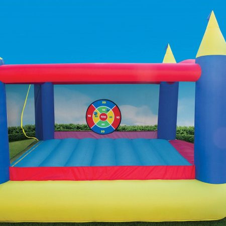 BANZAI Double Fun Outdoor Inflatable 2-in-1 Water Park & Bounce House Combo, Kids Ages 5+