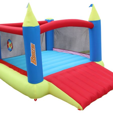 BANZAI Double Fun Outdoor Inflatable 2-in-1 Water Park & Bounce House Combo, Kids Ages 5+