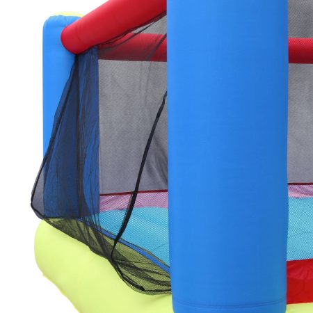 BANZAI Double Fun Outdoor Inflatable 2-in-1 Water Park & Bounce House Combo, Kids Ages 5+