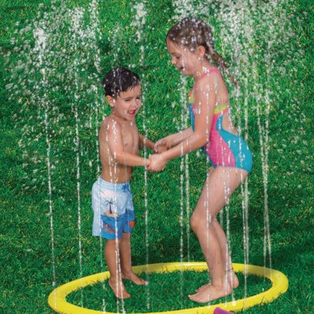 Banzai Splash ‘N Slide Sprinkler Park, Kids' Outdoor Summer Water Toy, Age 5+