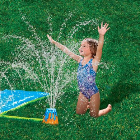 Banzai Splash ‘N Slide Sprinkler Park, Kids' Outdoor Summer Water Toy, Age 5+