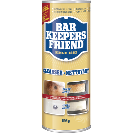 Bar Keepers Friend Stainless Steel Powder Cleanser, 595-g